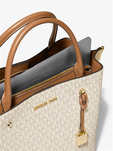 youtube michael michael kors arielle satchel|Arielle Large Logo Satchel .